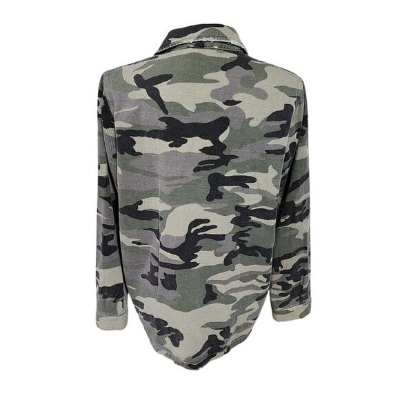Jodifl camouflage Camo button up jacket size small - Picture 2 of 7